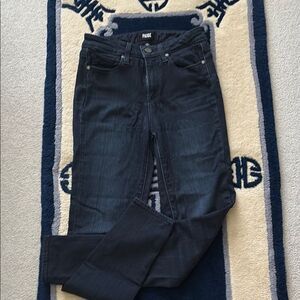 PAIGE Blue Hoxton Ankle Jeans Classic Fit